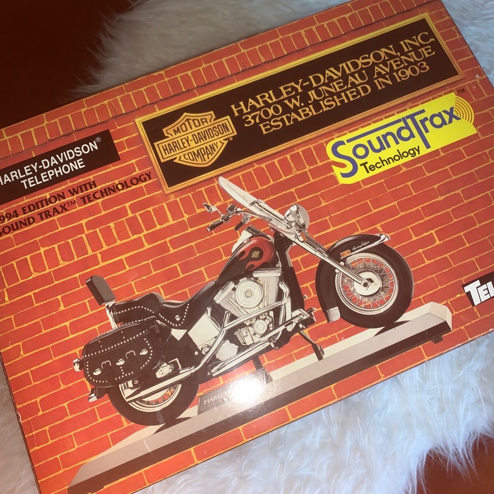 Harley Davidson Telephone 1994 Edition Sound Trax Technology  Phone
